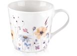 Orion | Tazza In Porcellana - 430 Ml - Motivo Floreale - Lavabile In Lavastoviglie - Tazza Da Caffe