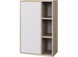 Vicco Libreria Da Parete Berno, 50.1 X 78.4 Cm Con 2 Scomparti Chiusi, Sonoma/Bianco