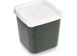 Orion | Barattolo Per Alimenti Con Coperchio - Verde - 380 Ml - Plastica - Lavabile In Lavastoviglie