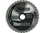 Lama Per Sega Circolare Makita Tct, Speciale, Tct Tct - 185 X 30 Mm - 36 Denti - Metallo