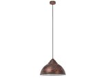 Eglo 49248 Truro 2 E27 Lampada A Sospensione Ø370Mm Color Rame Antico