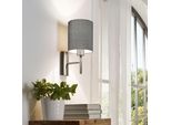 Eglo 94926 Pasteri Applique Con Interruttore Grigio Lampada Da Parete Hotel