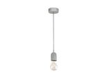 Eglo Lampada A Sospensione Silvares 1 Lampada Grigio