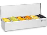 Contenitori Per Ingredienti Royal Catering - Acciaio Inox - 6 X 450 Ml