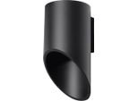Moderna Lampada Da Parete Kinkiet Cylix 1 G9 Nera