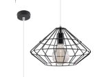 Elegante Lampada A Sospensione Marcho Nera Di Lumilo
