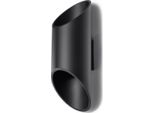 Lampada Da Parete Cylix Nero Alluminio Di Lumilo 30 Cm