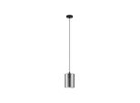 Eglo 98585 Cadaques 1 E27 Lampada A Sospensione Ø160Mm Nero-Trasparente