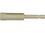 Punta Per Gres Porcellanato Cera Expert Accuspeed D.12Mm Totale L.80Mm Heller