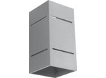 Elegante Applique Vezir In Alluminio G9 Grigio Di Lumilo