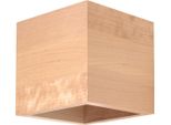 Lumilo Kinkiet Delta 1 G9 Lampada Da Parete In Legno