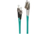 Alogic LCST-01-OM4 Alogic Glasfaserkabel LC-ST Multi Mode Duplex Lszh OM4 1M