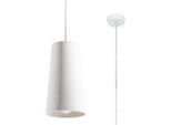 Lampada A Sospensione Gaspar E27 Bianca Lumilo 08.549.49