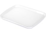 Orion | Vassoio Da Portata - 35,5 X 27 Cm - Bianco - Plastica - Rettangolare - Superficie Antiscivolo