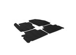 Tappetini In Gomma Per Auto Gledring Ford S-Max 2012-2015 (Fissaggio Rotondo, Distanza 25,5 E 31 Cm)