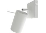 Kinkiet Mirax 1 GU10 Bianco Lampada Da Parete Di Lumilo