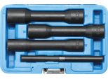 Bgs Set Di Chiavi A Bussola Con Profilo A Spirale / Estrattori Di Viti, Attacco Quadro Profondo 12,5 Mm (1/2") Sw 17 -21 Mm 4 Pezzi - 5264"
