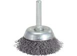 Ks Tools Spazzola A Tazza In Filo D'acciaio 0,3 Mm, ø 75 Mm, 340.0004