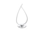 Lampada Da Tavolo Roncade Led 38Cm 1200Lm Cromo Lampada Da Tavolo
