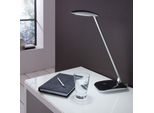 Eglo 95696 Cajero Lampada Da Tavolo Led Con Touch E Usb 550Lm Nero