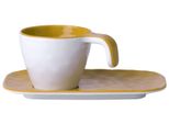 Tazza Da Espresso Con Piattino - Senape - Edizione Estiva Singola