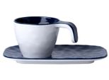 Tazza Da Caffè Espresso Con Piattino - Harmony Blue - Edizione Estiva Singola