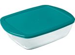 Pyrex Cook&Store Contenitore Rettangolare Resistente Al Calore Con Coperchio 1,2L Come Da Immagine