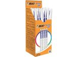 Bic 949879 Bic Cristal Up Biro, Colore Linea: Blu, 20 Pezzi