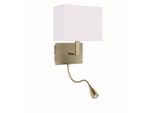 Applique A Led, Ottone, Antico, Braccio Flessibile, Dimmerabile