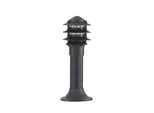 Lampada Da Terra, Nero, Alluminio, H 45 Cm, Outdoor