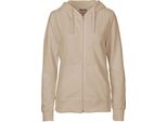 Neutral O83301 | Felpa Con Cappuccio E Zip Da Donna - Colore: Sabbia - Taglia: Xxl