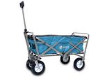 Rijoka Carrello Pieghevole - Carico 80 Kg - Carrello Pieghevole - Blu Jeans