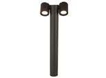 Lampada Da Terra, Ingresso, Nero, IP54, Attacchi GU10, H 55Cm