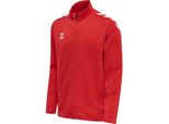Hummel Hmlcore Xk Poly Zip Sweat Kids, True Red, 164