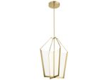 Elstead Calters Led Lampada A Sospensione 73Cm Oro Champagne