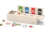 Viga Puzzle Gioco Educativo In Legno Per Insegnare A Differenziare I Rifiuti