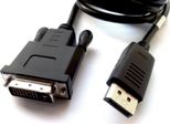 Unitek Y-5118BA Cavo Video Adattatore 1,8 M Displayport Dvi Nero (Y-5118BA)