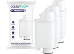 Set Di 3 Filtri Per L'acqua Aquafloow Intensive+ – Compatibili Con Saeco / Philips – Ricambi Per Brita Intenza+ CA6702/00