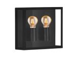 Eglo 900698 Alamonte 1 E27 Apparecchio Da Parete/Soffitto Per Esterni Nero IP44