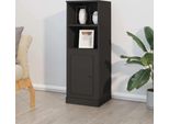 Maison Exclusive - Credenza Alta Nera 36X35,5X103,5 Cm Materiale Ligneo