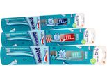 Aquafresh Spazzolino Per Bambini Advanced, Per Bambini Di 9-12 Anni, 1 Pezzo