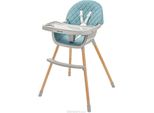 Baby Mix Sedia Da Pranzo Freja In Legno, Verde Polvere
