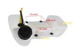 Serbatoio Benzina Serbatoio + Filtro + Coperchio Per Decespugliatore Decespugliatore