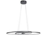 Lampadario Led Eglo 900948 Gianella 38 W 4400 Lm 3000 K Nero