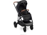 Caretero Ratio Passeggino Con Funzione Reclinabile - Pieghevole, 11 Kg - Nero