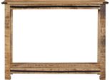 Vidaxl Tavolo Consolle 100X35X75 Cm In Legno Massiccio Di Mango