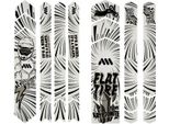 Ams Honeycomb Frame Guard Full Super Rider Adesivi Protettivi Per Il Telaio Nero AMSFG5SRBK