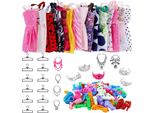 Set Di Vestiti Per Bambole, Vestiti Per Bambole, Gioielli, Scarpe, Sicurezza, Accessori Divertenti Per Bambole Di Moda Per Ragazze