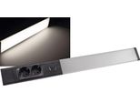 Chilitec Luce Sottopensile Led Arusha, Eek: F, 18 W, 1778 Lm, 60 Cm, Nero