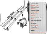 Guide Lineari, Movimento Fluido Di Alta Precisione, Struttura Resistente, SBR20 1200MM